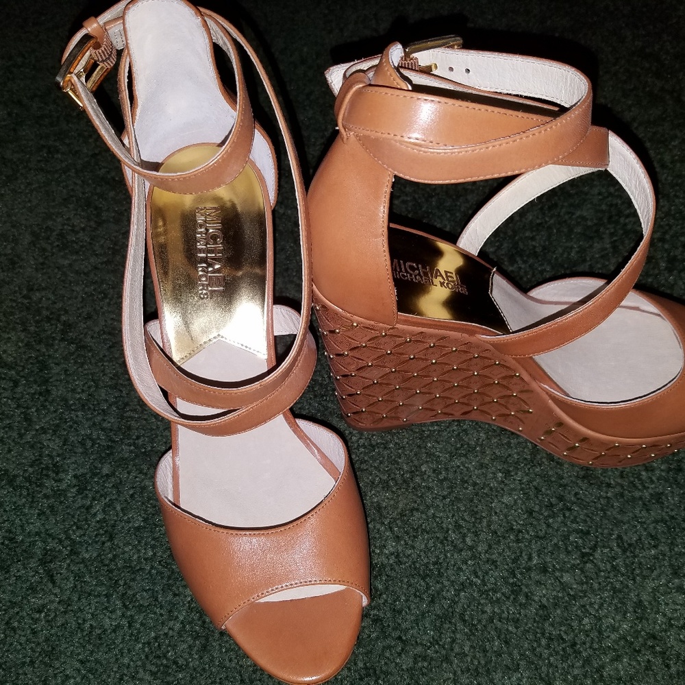 MK strap sandals
